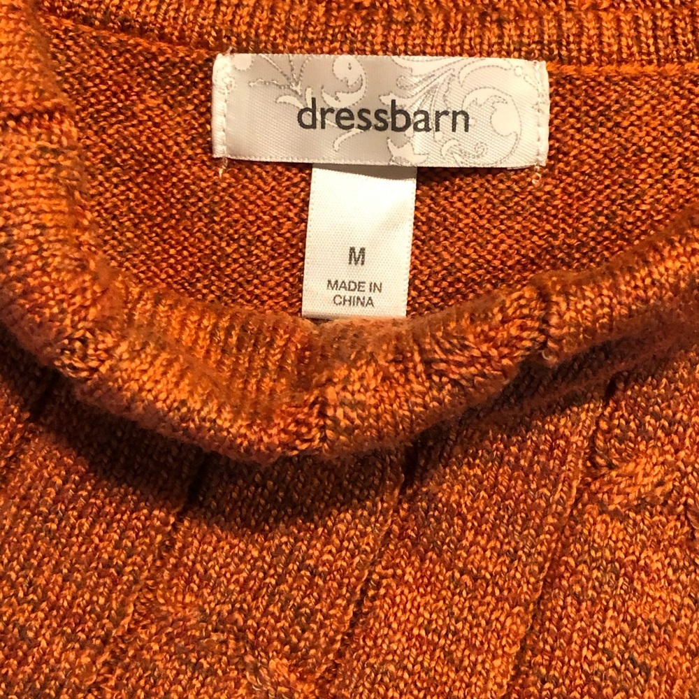 Dress barn short sleeve sweater top- Medium